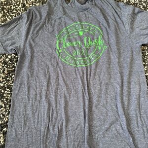 Dark grey graphic tee